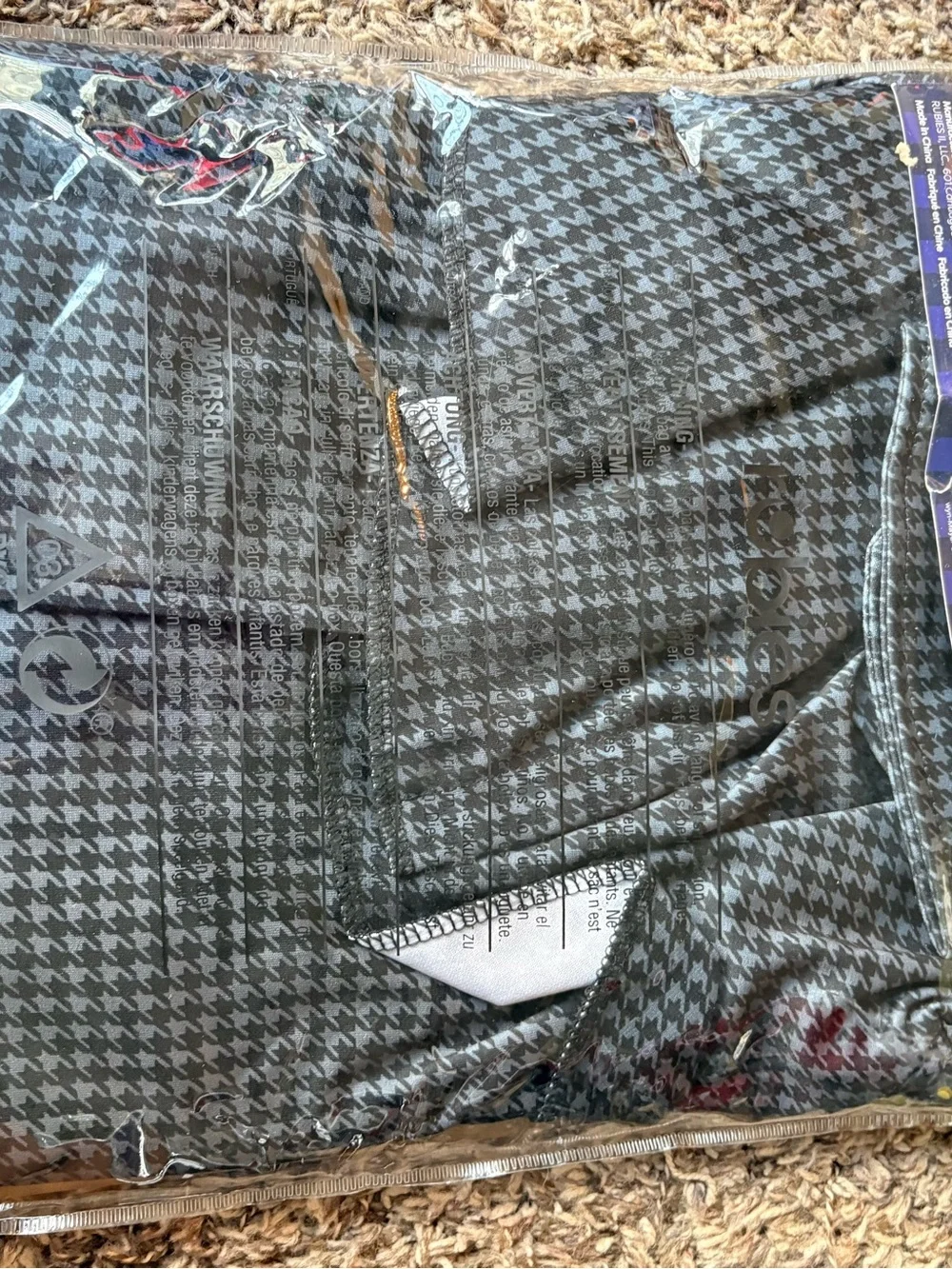 Wednesday black-and-white jacket costume, size Small
